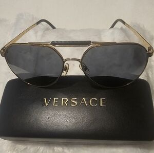 Versace Aviator Unisex Prescription Authentic Sunglasses